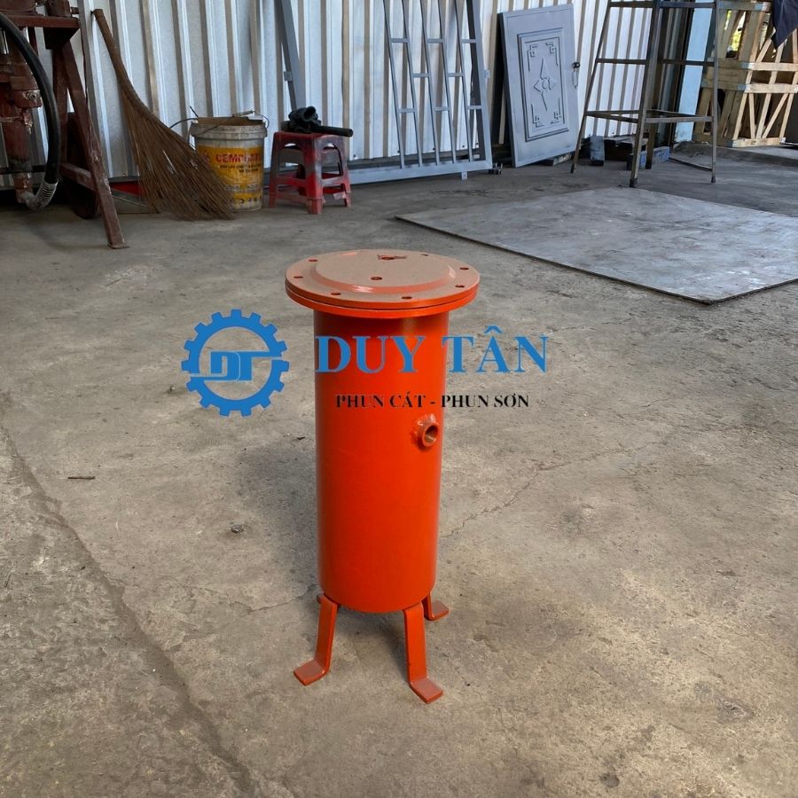 Công dụng của bình lọc khí thở phun cát 2 bình lọc khí thở Duy Tân